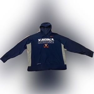 NIKE UVA LACROSSE THERMA-FIT MENS HOODIE